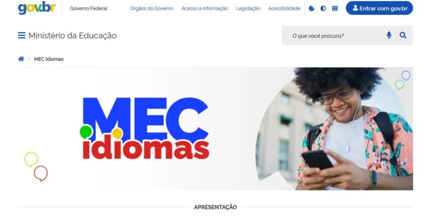 mec-idiomas:-nova-plataforma-oferta-ingles-e-espanhol-gratuitamente