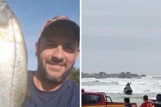 identificado-homem-que-morreu-afogado-ao-cair-de-costao-enquanto-pescava-no-farol-de-santa-marta,-em-sc