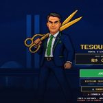 flavio-bolsonaro-lanca-tesouraco,-jogo-em-que-usuario-corta-gastos-do-governo-lula-com-viagens,-cartao-corporativo-e-publicidade
