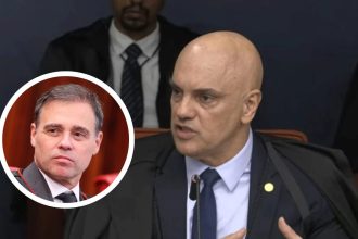 moraes-ignora-mendonca-ao-cumprimentar-ministros-durante-sessao-do-stf-apos-suposto-bate-boca;-imagens-mostram-ambos-lado-a-lado