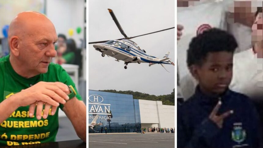 luciano-hang-disponibiliza-helicoptero-para-buscas-ao-menino-samuel,-de-10-anos,-levado-por-onda-em-praia-de-sc